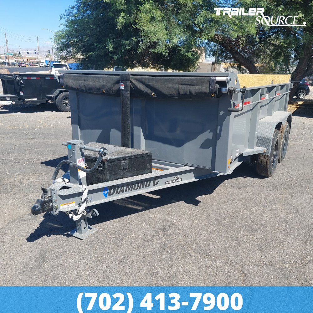 6.5x12 Diamond C MDT 10K 32" Sides Dump