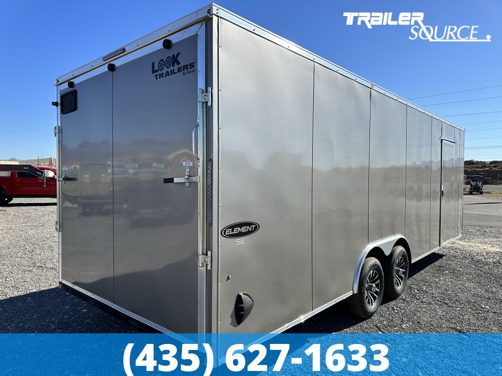 8.5x24 Look Element SE 7'0" Interior 10K Tandem Axle Enclosed Cargo