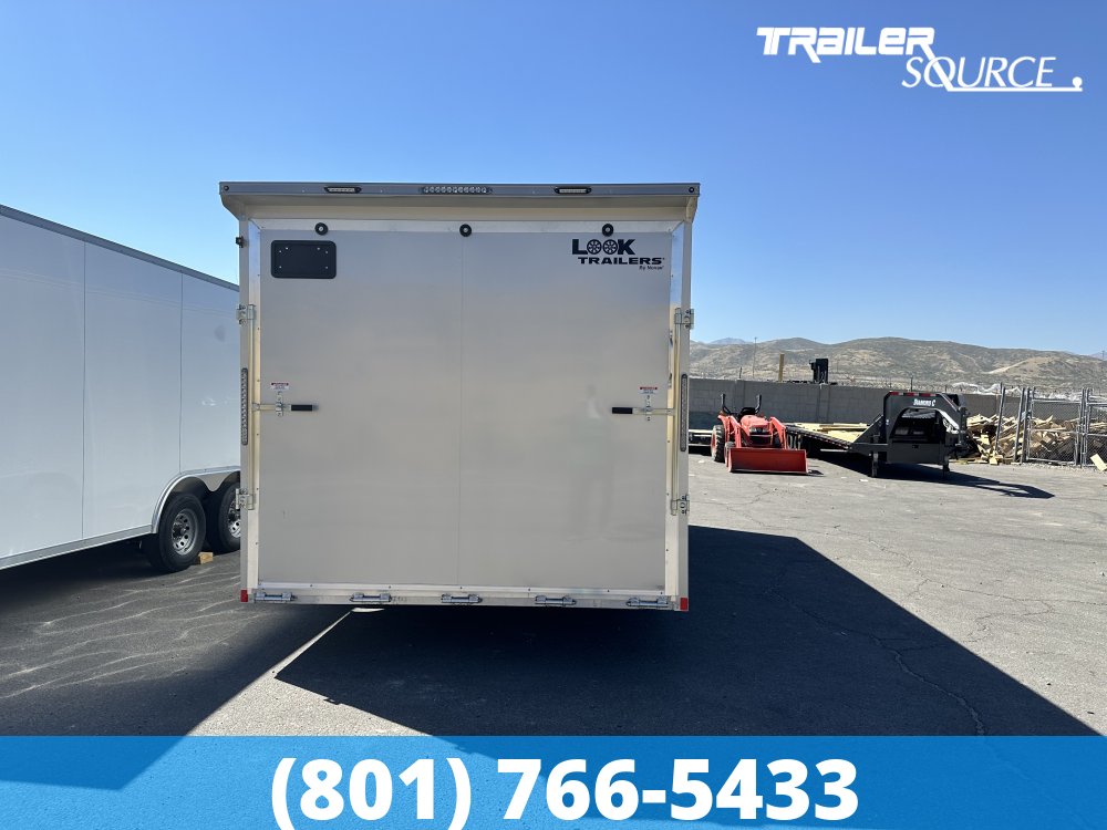 8.5x20 Look Vision Aluminum 7'0" Interior 10K Tandem Axle Enclosed Cargo