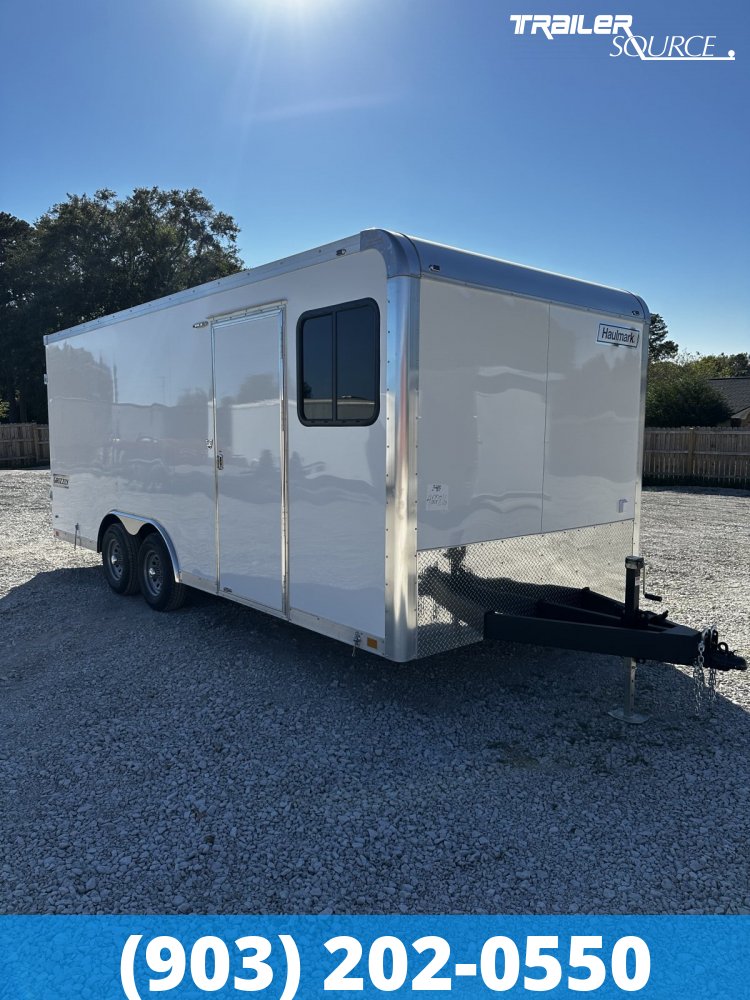 8.5x20 Haulmark Grizzly HD Office 7'0" Interior 10K Tandem Axle Enclosed Cargo