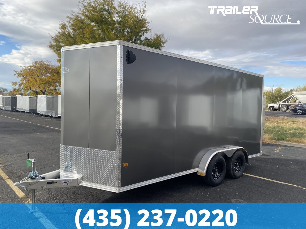 7.5x16 Alcom EZ Hauler 7'0" Interior Enclosed Cargo