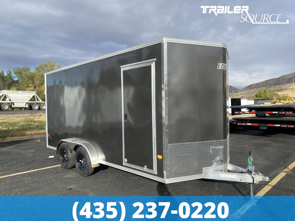 7.5x16 Alcom EZ Hauler 7'0" Interior Enclosed Cargo