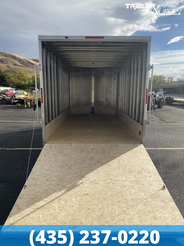 7.5x16 Alcom EZ Hauler 7'0" Interior Enclosed Cargo