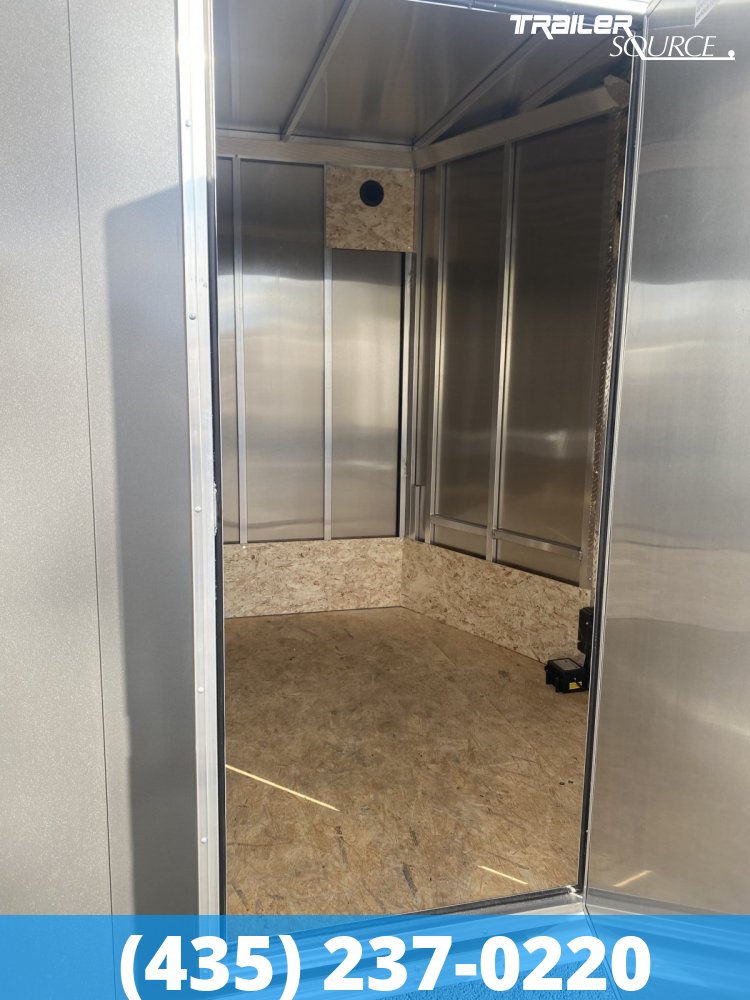 7.5x16 Alcom EZ Hauler 7'0" Interior Enclosed Cargo