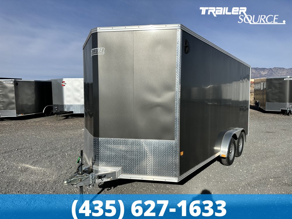 7.5x16 Alcom EZ Hauler 7'0" Interior Enclosed Cargo