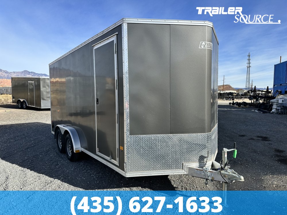 7.5x16 Alcom EZ Hauler 7'0" Interior Enclosed Cargo