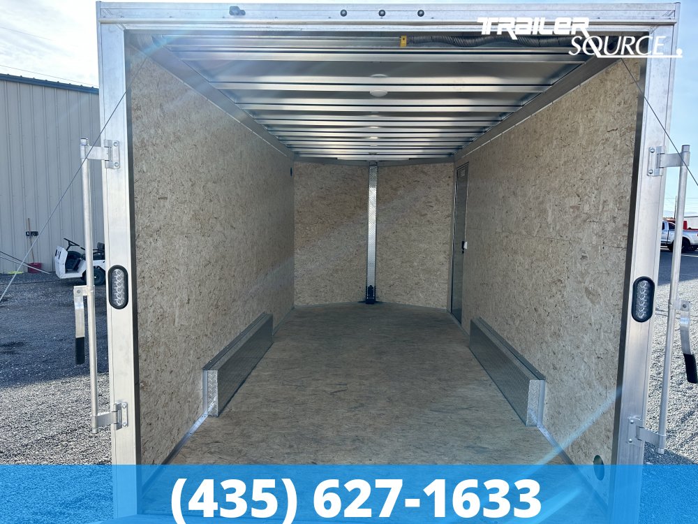 7.5x16 Alcom EZ Hauler 7'0" Interior Enclosed Cargo