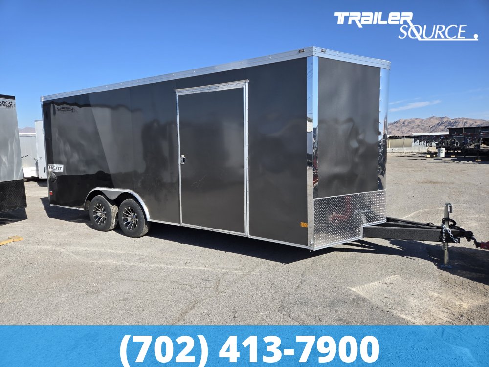 8.5x20 Haulmark Heat Enclosed Race Car Trailer