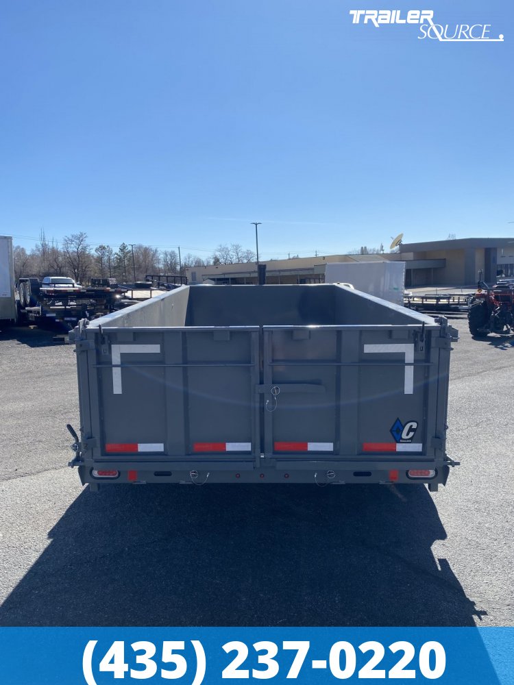 7x14 Diamond C LPT Telescopic Dump 18K 32" Sides Dump
