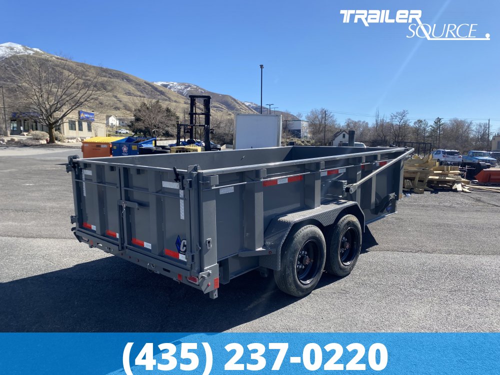 7x14 Diamond C LPT Telescopic Dump 18K 32" Sides Dump