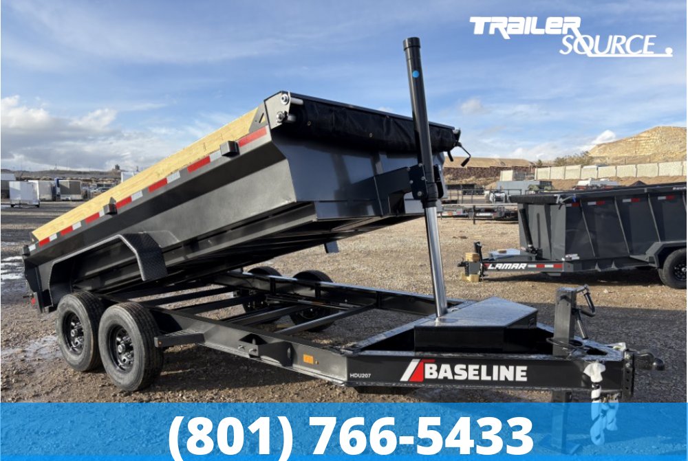 7x14 Diamond C Baseline HDU 14K 20" Sides Dump