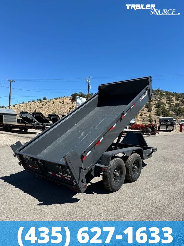 6x12 Norstar Iron Bull DCB 20" Sides 10K Dump Trailer