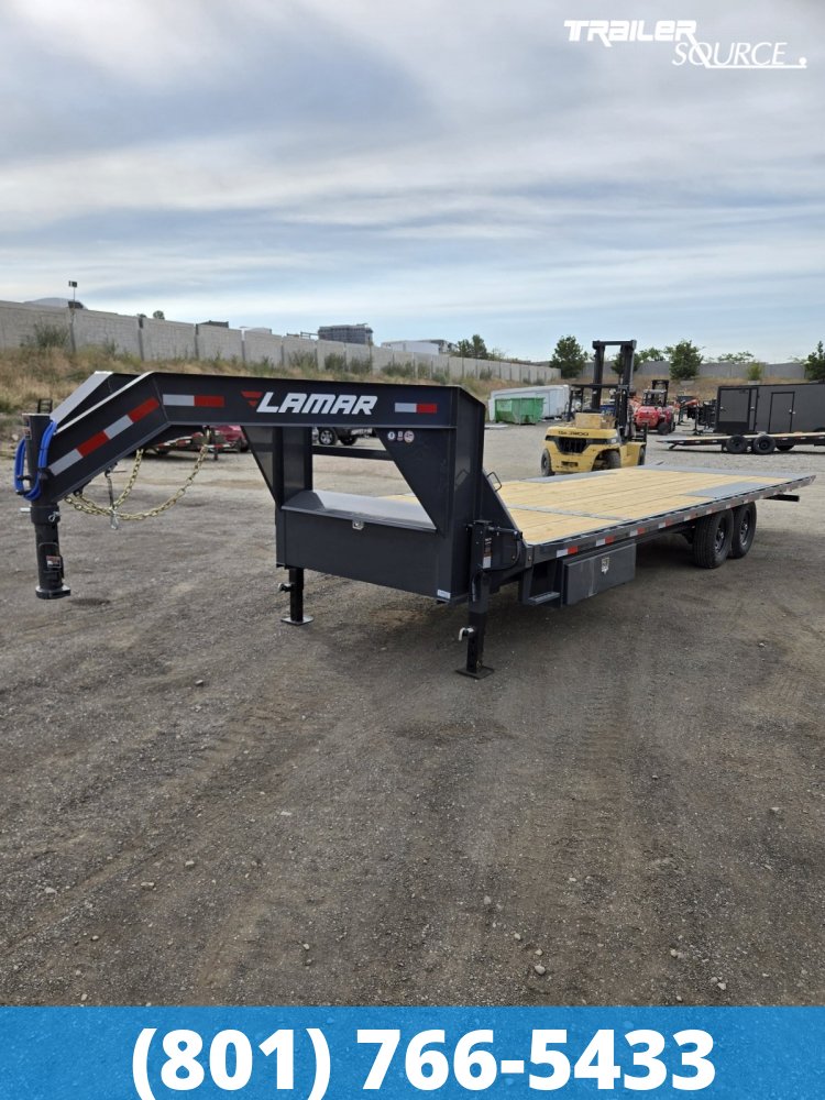 8.5x26 Lamar FA 15K Gooseneck Deckover Tilt