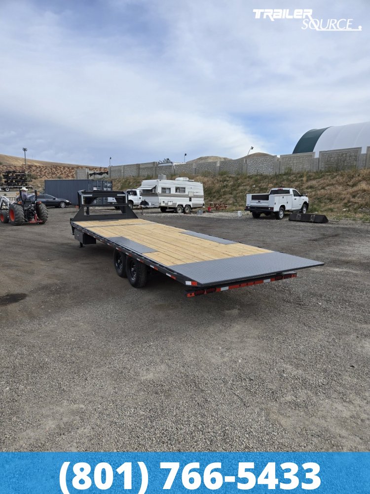 8.5x26 Lamar FA 15K Gooseneck Deckover Tilt