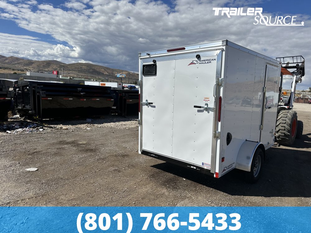 6x10 American Hauler Arrow Single Axle Enclosed Cargo