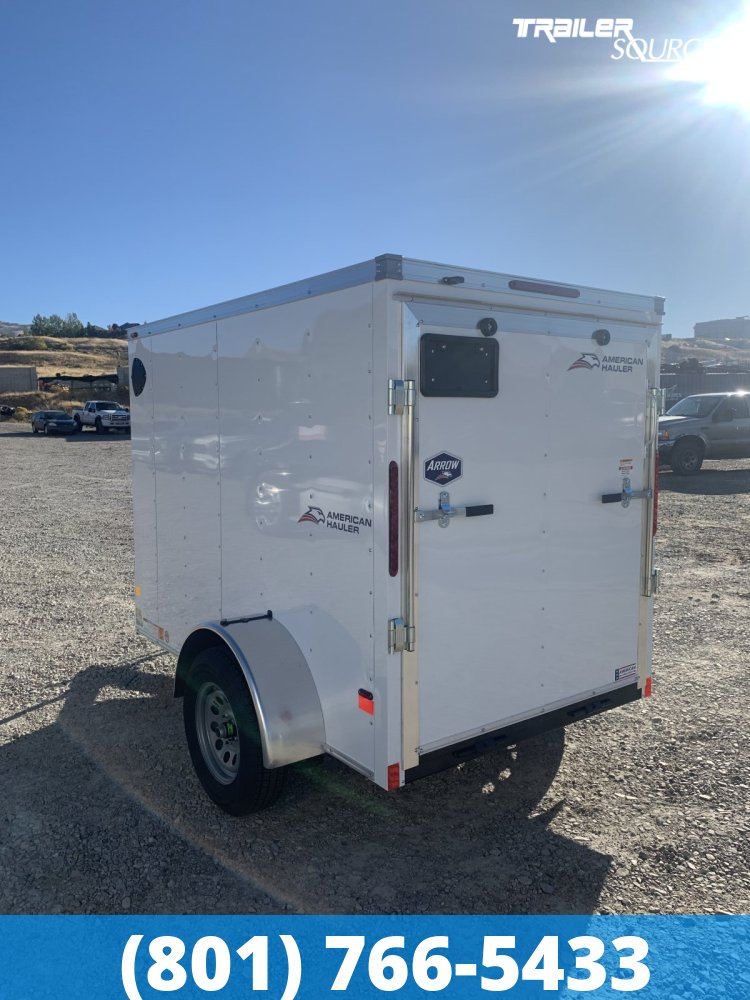 5x8 American Hauler Arrow Single Axle Enclosed Cargo
