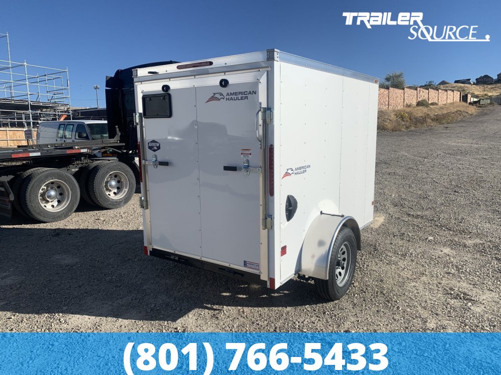 5x8 American Hauler Arrow Single Axle Enclosed Cargo