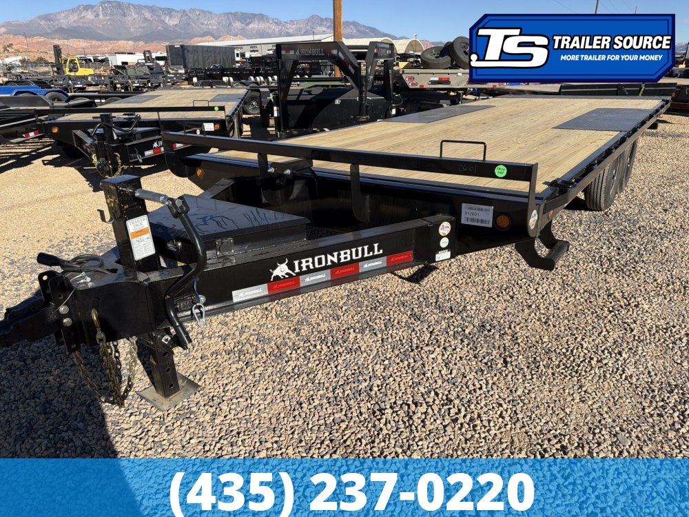 8.5x22 Iron Bull TDP Deckover Tilt Trailer -  14K GVWR -