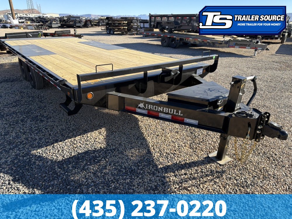 8.5x22 Iron Bull TDP Deckover Tilt Trailer -  14K GVWR -