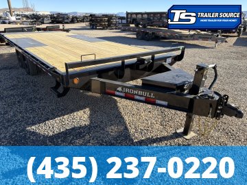 8.5x22 Iron Bull TDP Deckover Tilt Trailer -  14K GVWR -