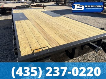 8.5x22 Iron Bull TDP Deckover Tilt Trailer -  14K GVWR -