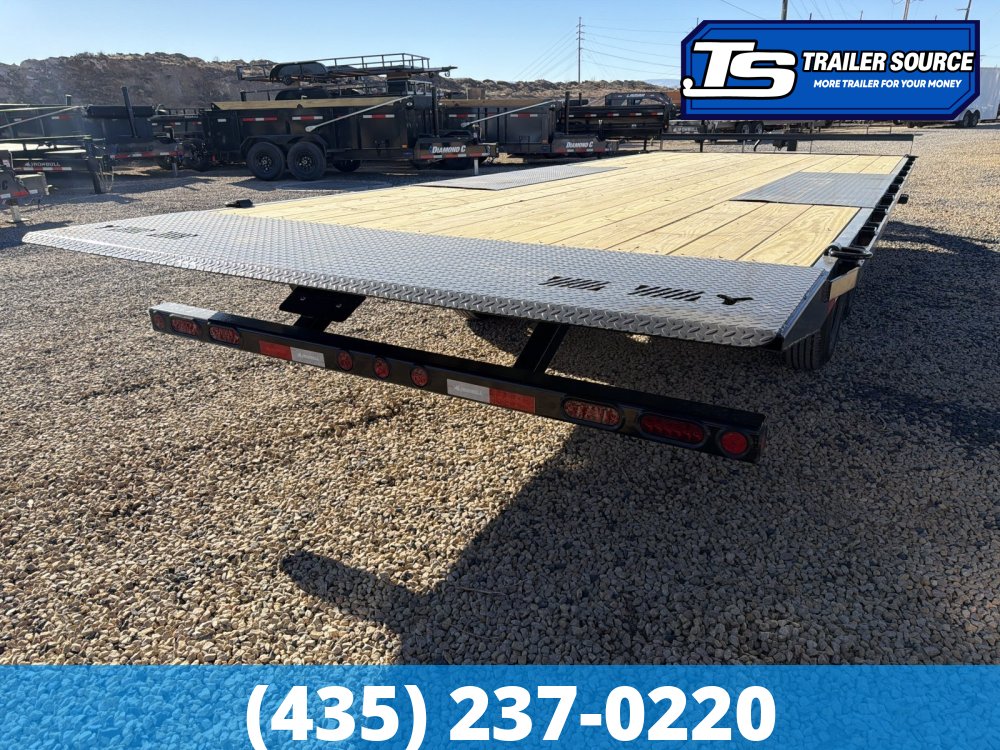 8.5x22 Iron Bull TDP Deckover Tilt Trailer -  14K GVWR -