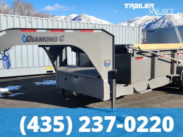 7x16 Diamond C LPT-GN 208 Gooseneck Dump