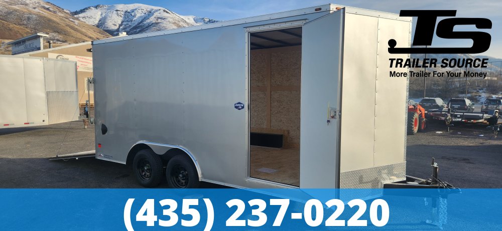 8.5x16 American Hauler Arrow Deluxe Enclosed Cargo Trailer - 7'0" Interior - 7K GVWR