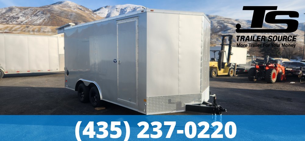 8.5x16 American Hauler Arrow Deluxe Enclosed Cargo Trailer - 7'0" Interior - 7K GVWR