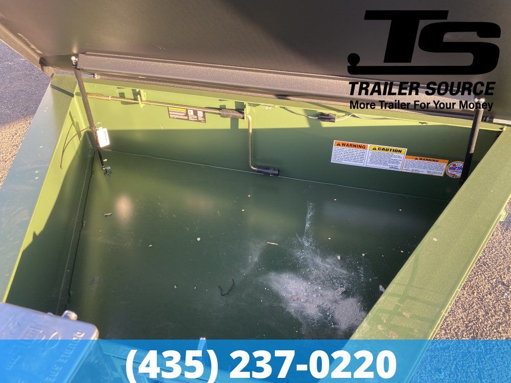 8.5x24 Diamond C DET 208 Deckover Tilt Trailer - 18K GVWR -