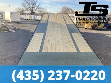8.5x24 Diamond C DET 208 Deckover Tilt Trailer - 18K GVWR -