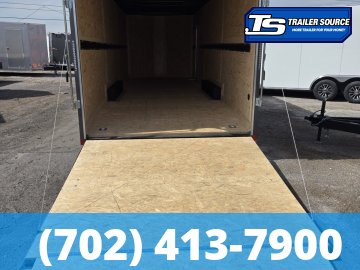 8.5x26 Haulmark Transport Enclosed Car Hauler Trailer - 12K GVWR - E-Track, Rear Spoiler w/ Load Lights, Spare Tire