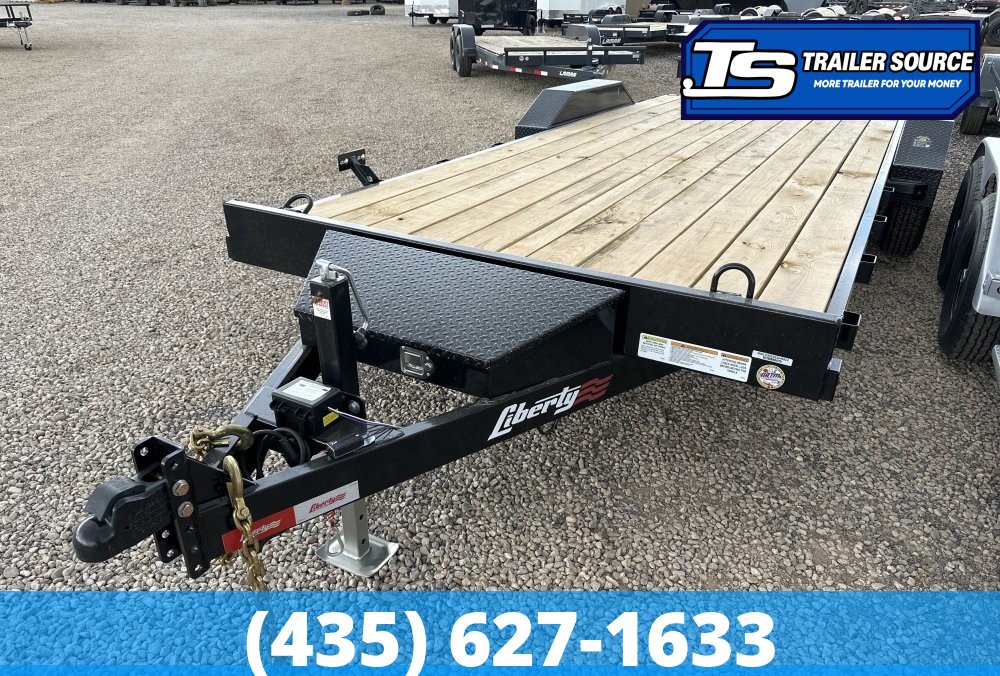 7x20 Liberty LC Flatbed Car Hauler