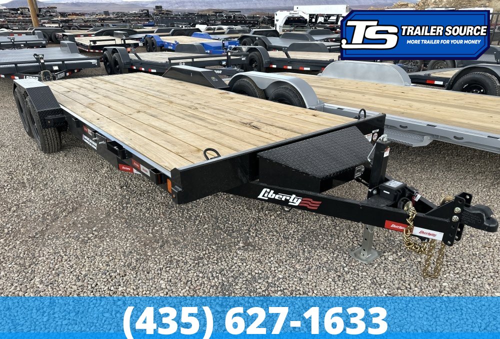7x20 Liberty LC Flatbed Car Hauler