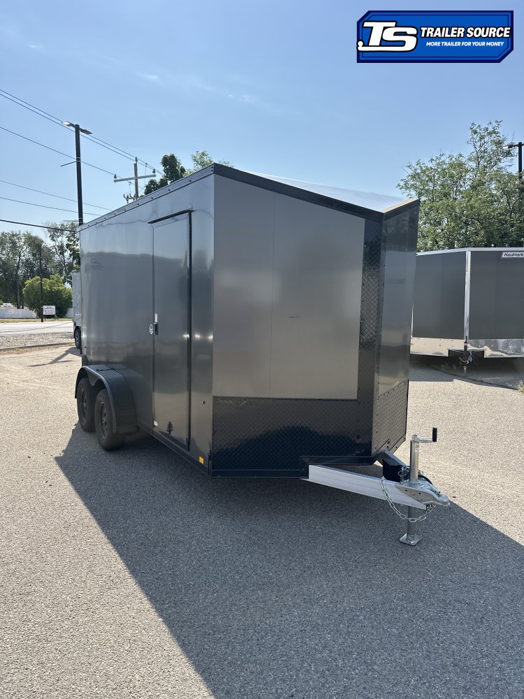 7x14 Look Vision Aluminum Enclosed Cargo