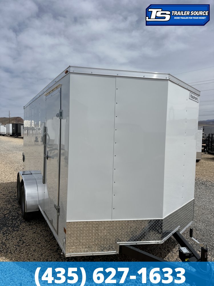 7x14 Haulmark Passport Enclosed Cargo Trailer - 6'6" Interior - 7K GVWR -