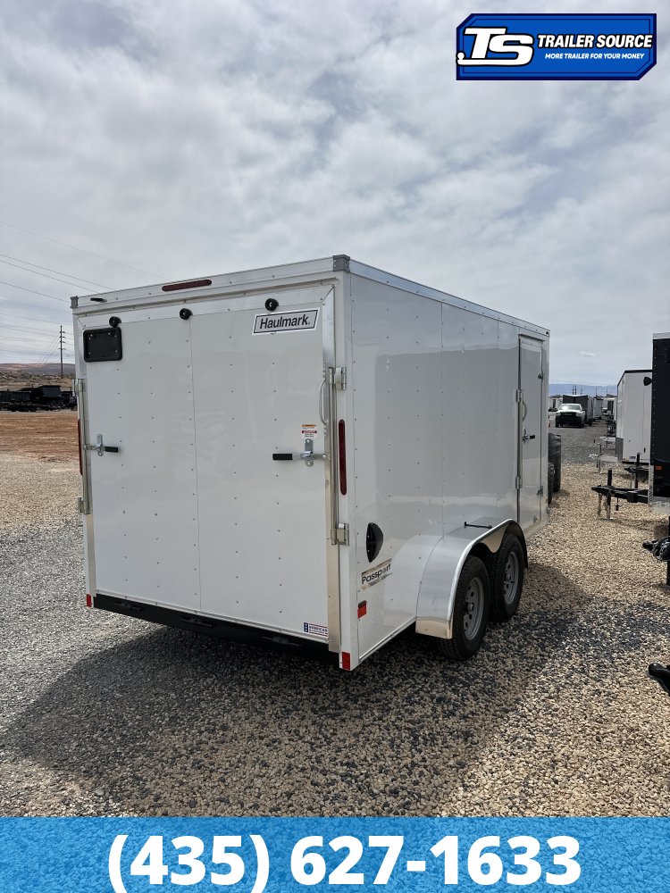 7x14 Haulmark Passport Enclosed Cargo Trailer - 6'6" Interior - 7K GVWR -