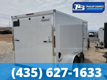 7x14 Haulmark Passport Enclosed Cargo Trailer - 6'6" Interior - 7K GVWR -