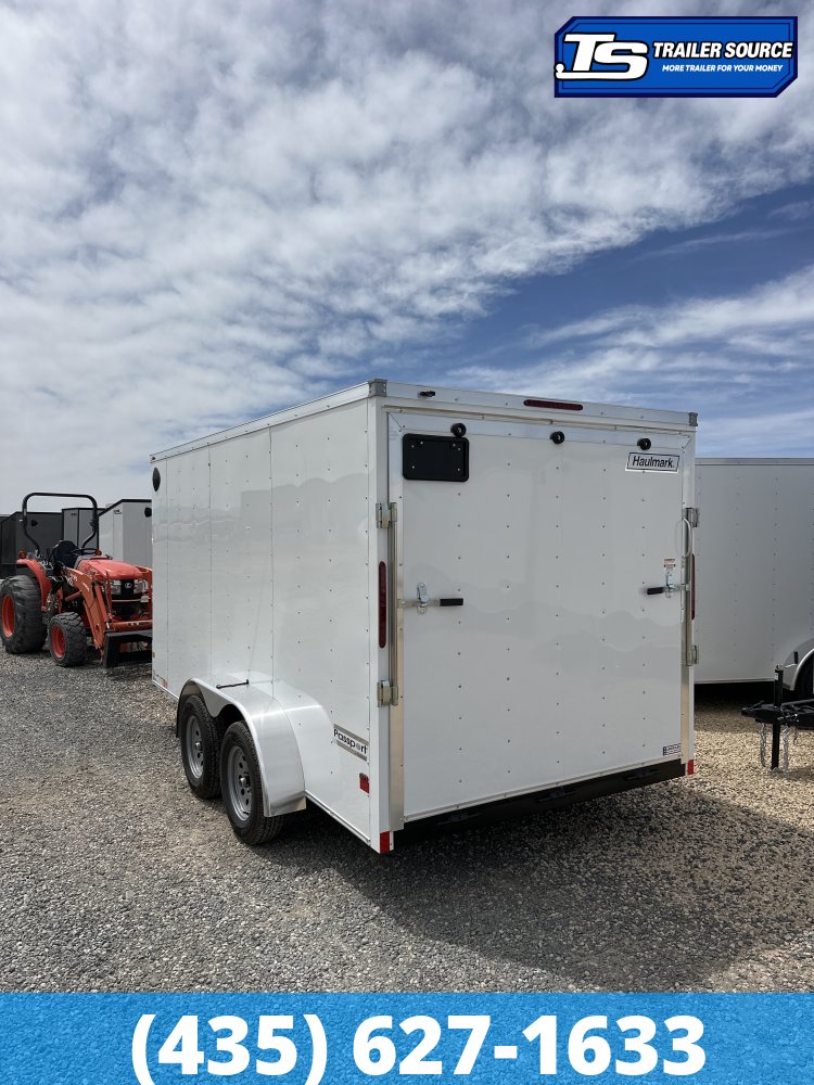 7x14 Haulmark Passport Enclosed Cargo Trailer - 6'6" Interior - 7K GVWR -