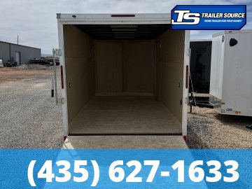 7x14 Haulmark Passport Enclosed Cargo Trailer - 6'6" Interior - 7K GVWR -