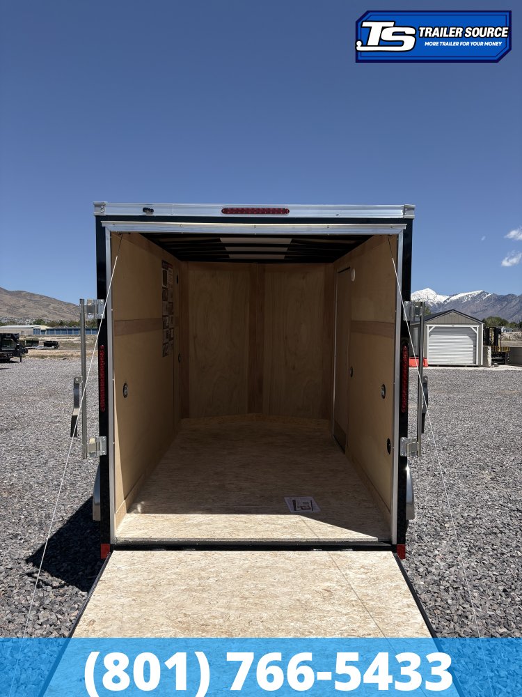 6x10 American Hauler Arrow Enclosed Cargo Trailer - 6'6" Interior - 3.5K GVWR - Ramp Door