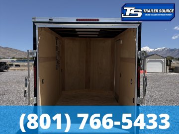 6x10 American Hauler Arrow Enclosed Cargo Trailer - 6'6" Interior - 3.5K GVWR - Ramp Door