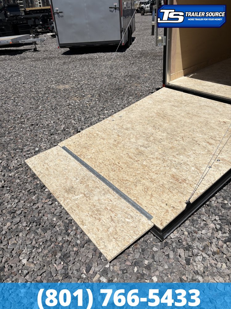 6x10 American Hauler Arrow Enclosed Cargo Trailer - 6'6" Interior - 3.5K GVWR - Ramp Door
