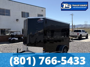 6x10 American Hauler Arrow Enclosed Cargo Trailer - 6'6" Interior - 3.5K GVWR - Ramp Door