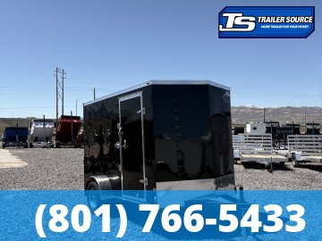 6x10 American Hauler Arrow Enclosed Cargo Trailer - 6'6" Interior - 3.5K GVWR - Ramp Door