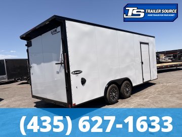 8.5x20 Look Element SE Enclosed Cargo Trailer - 7'0" Interior - 10K GVWR - Dovetail, Rear Spoiler w/ Load Lights