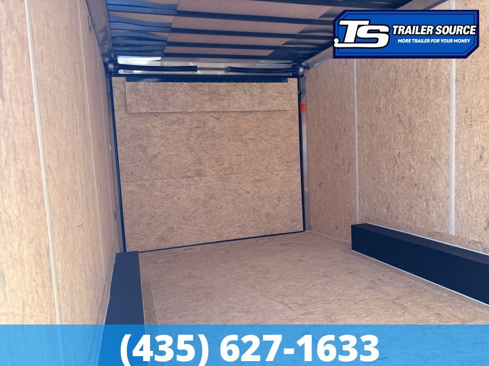 8.5x20 Look Element SE Enclosed Cargo Trailer - 7'0" Interior - 10K GVWR - Dovetail, Rear Spoiler w/ Load Lights