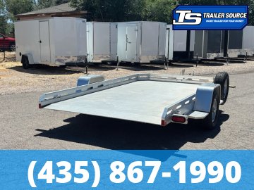 6.5x12 Aluma  Utility Trailer - 3.5K GVWR - Alloy Wheels, Spare Tire
