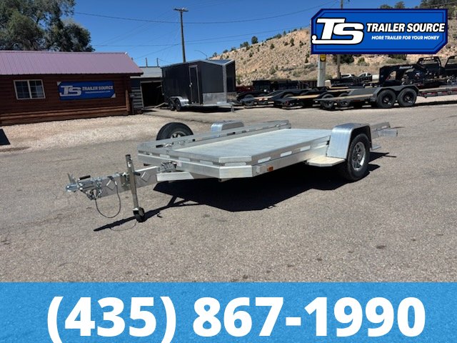 6.5x12 Aluma  Utility Trailer - 3.5K GVWR - Alloy Wheels, Spare Tire