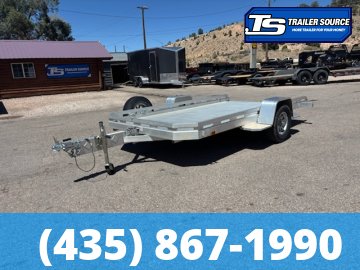 6.5x12 Aluma  Utility Trailer - 3.5K GVWR - Alloy Wheels, Spare Tire